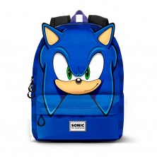 Mochila Júnior Sonic 23 x 34 x 14 cm