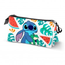 Estuche Triple Stitch con Rana