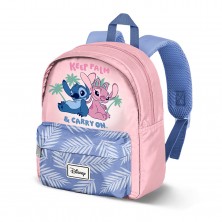 Mochila Guardería Deluxe Rosa Stitch