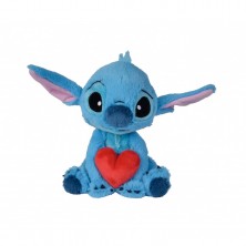 Peluche Stitch con Corazón 25 cm