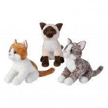 Surtido Peluche Gato 28 cm