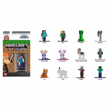 Mini Figura Metal Minecraft 4 cm