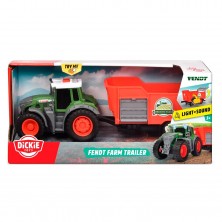 Tractor Fendt con Remolque Volquete