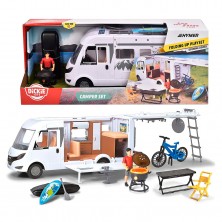 Caravana Camper con Figura y Accesorios