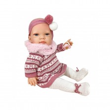 Muñeca Rubi Vestido Invierno