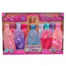 Muñeca Steffi Love con Vestidos y Accesorios