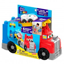 Mega Blocks Camión Carreras y Construcción con Sonidos