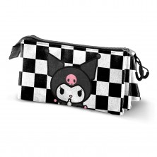 Estuche Triple Kuromi