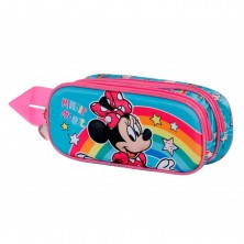 Estuche Doble Minnie Mouse