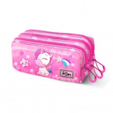 Estuche Triple Grande Unicornio
