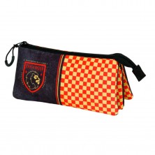 Estuche Triple Harry Potter 11 x 23 cm