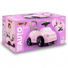 Coche Correpasillos Rosa Smoby