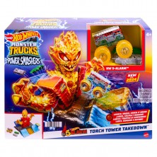 Hot Wheels Monster Trucks Circuito Torre de Antorchas