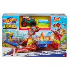 Hot Wheels Monster Trucks Gasolinera