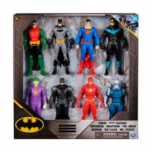 Pack 8 Figuras Batman 10 cm