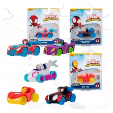 Mini Vehículos Spidey Surtido