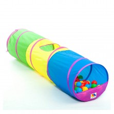 Túnel Plegable con 25 Bolas