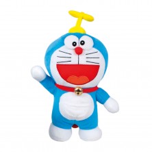 Peluche Doraemon con Gorro-Coptero 40 cm