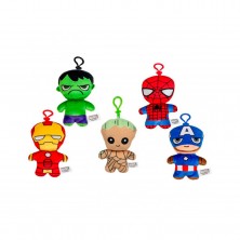 Llavero Peluche Avengers Surtido