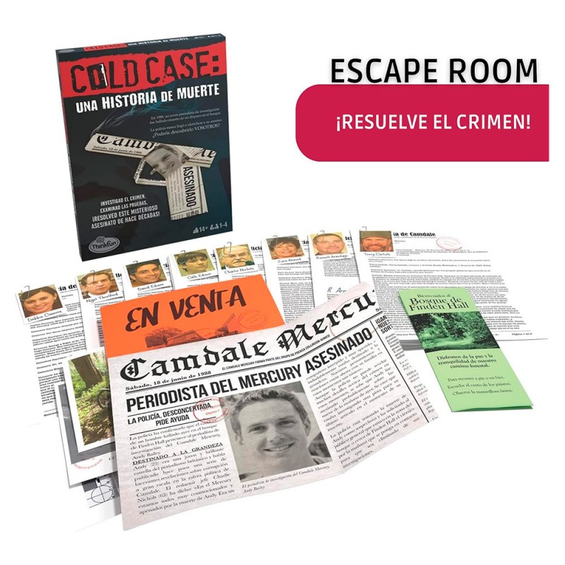 Juego Mesa Cold Case 1 de Ravensburger