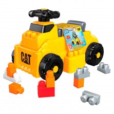 Excavadora Correpasillos con Bloques Mega Bloks