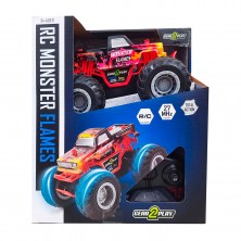 Coche Monster Flames RC