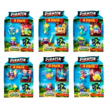 Pack 4 Figuras Piratix Surtido