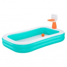 Piscina Hinchable con Canasta Basket