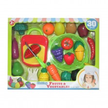 Set Frutas y Verduras 30 Piezas