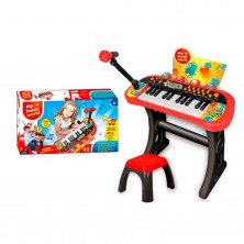 Piano de Pie con Taburete