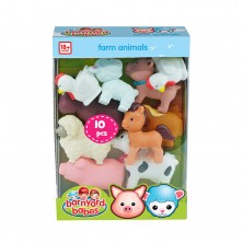 Set 10 Animales Granja Blanditos