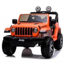 Jeep Rubicon Naranja 12V