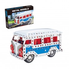 Set Construcción Furgoneta Retro 337 Piezas