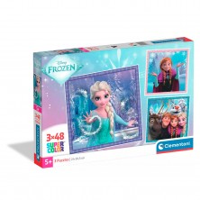 Puzzle 3x48 Frozen