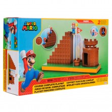 Playset Escenario Nivel Final Super Mario