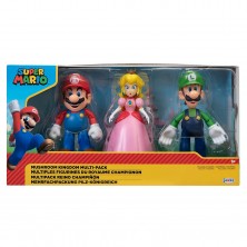 Pack 3 Figuras Super Mario 10 cm