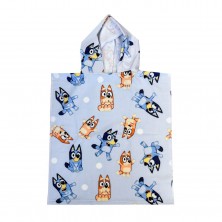 Poncho Playa Bluey