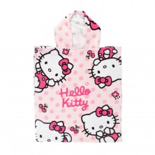 Poncho Playa Hello Kitty