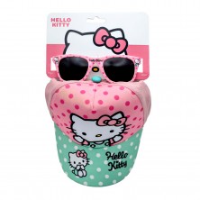 Pack Gorra y Gafas Hello Kitty