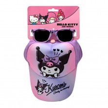 Pack Gorra y Gafas Kuromi