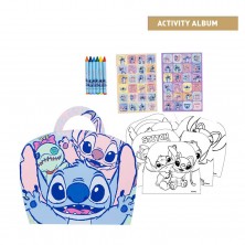 Álbum Actividades Colorear Stitch