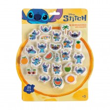 Set 25 Mini Gomas Borrar Stitch