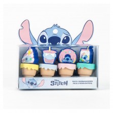 Estuche con 4 Mini Marcadores Stitch