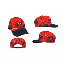 Gorra Roja Verano Spiderman