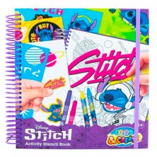 Libro Actividades Colorear Stitch