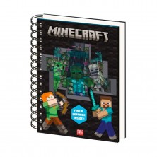 Libreta A5 Minecraft