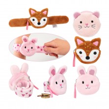 Top Model Pulsera Slap Peluche Monedero