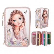 Top Model Estuche Triple Lleno Summer Feeling