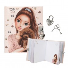 Top Model Diario Secreto Perrito con Candado