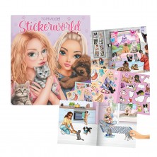 Top Model Sticker World Gatito y Perrito